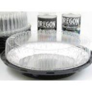 10 Inch High Dome Plastic Disposable/Reusable Pie Carrier #WJ45 (25) N4