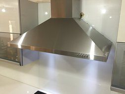 La Cuisine 36" LOH8203-9025 European Style Wall Mount Stainless Steel Ductless vent less Range Hood Vent W/ Free... N3