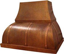 Copper Range Hood (dark, 48") N2