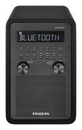 Sangean All in One Bluetooth AM/FM Dual Alarm Clock Radio with Large Easy to Read Backlit LCD Display