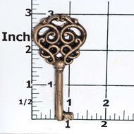 Skeleton Key Silicone Mold Food Safe Fondant, Chocolate, Candy, Resin, Polymer Clay Mold. Flexible easy to use... N2
