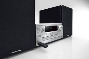 Panasonic CD stereo system hi-res sound source corresponding DLNA / USB-DAC Silver SC-PMX100-S N5