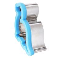 FEESHOW Stainless Steel Sandwich Cutter Biscuit Mold Cookie Cutter (Blue Dinosaur) N3