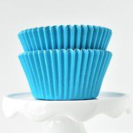Solid Gray BakeBright Greaseproof Cupcake Liners N20