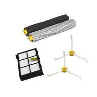 Iautomatic Tangle-Free Debris Extractor Set &amp; 2X HEPA Filter &amp; 2x Side Brushes Replacement For iRobot Roomba 800... N2