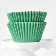 Solid Gray BakeBright Greaseproof Cupcake Liners N21