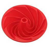 Sago Brothers Large Spiral Shaped Bundt Cake Pan, Flower Shaped Silicone Baking Mold Decorating Dessert Cake Pan... N4