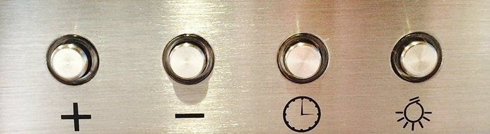 Ancona Rectangle Front Dip Stainless Steel 600 CFM Wall Mount Range Hood, 30-Inch N5