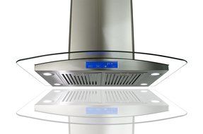 AKDY 30" European Style Az668is2-B75 Stainless Steel Island Mount Range Hood Touch Control N4