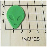 UFO Alien Shaped Cookie Cutter and Stamp #1216 N2