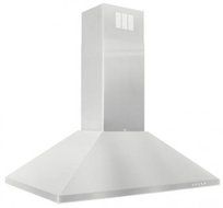 Best IS23WH 36" Egadi Island Mount Chimney Hood with 500 CFM Internal Blower Heat Sentry Pushbutton Controls Stainless...