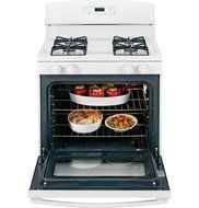 GE GIDDS-632173 30" 4.8 cu. ft. Free-Standing Gas Range, White N3