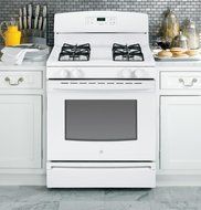 GE GIDDS-632173 30" 4.8 cu. ft. Free-Standing Gas Range, White N5