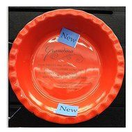 Abbey Press Grandma Deep Dish Pie Plate - Inspiration Faith Blessing Spirit 56290T-ABBEY