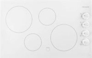 Frigidaire 32" White Electric Smoothtop Cooktop FFEC3225MW