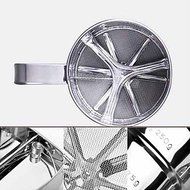 Sher Stainless Mechanical Flour Sugar Icing Mesh Sifter Shaker Baking Kitchen Tool N3