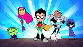 Teen Titans Go Edible Image Cake Topper