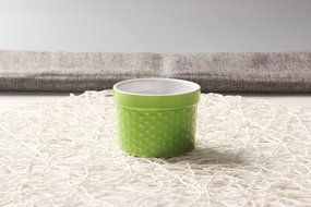 SOLECASA "4.5-OZ/Set of 4" Porcelain/Ceramic Round Colored Ramekin Set,Custard Cup,Cup for Cupcake N4