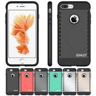 iPhone 7 Plus Case, [5.5 Inch], HLCT Slim Fit, Soft Interior TPU Bumper &amp; Hard Shell Solid PC Back, Shock-Absorption... N5