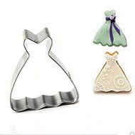 Cake Mold Wedding Dress Princess Gown Cookie Cutter Biscuit Jelly Fondant Chocolate Kithen Baking Tools N3