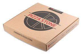 ROCKSHEAT 14.2"x 0.6" Round Cordierite Pizza Stone N7