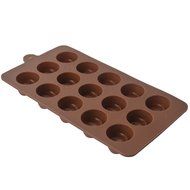 EVTECH(TM) 15 Cavity swirl Style Silicone Gel Non Stick Cake Bread Mousse Ice Pudding Mold Chocolate Jelly Candy... N8