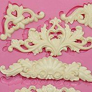 Sher European Lace Silicone Mold For Fondant Cake Decoration