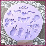 Anyana Lollipop Silicone Fondant Mold Cake Decorating Pastry Gum Pastry Tool Kitchen Tool Sugar Paste Baking Mould...