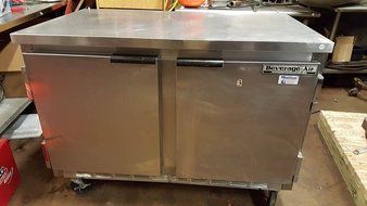 Beverage-Air WTR48A Worktop Refrigerator 2 Doors 13.9 Cu. ft.