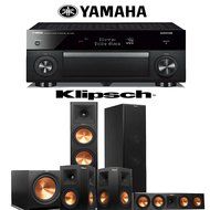 Klipsch RP-280FA 5.1.2 Reference Premiere Home Theater System with Yamaha RX-A1060BL 7.2-Ch A/V Receiver
