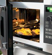 GE PSA9120SFSS Profile Advantium 1.7 Cu. Ft. Stainless Steel Over-the-Range Microwave - Convection N9