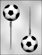 CK Products 3" Soccer Sucker Choc Mold