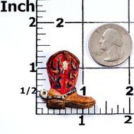 Silicone Cowboy Boot Mold Make Your Own Western Chocolate, Fondant, Candy, Mints, Resin, Clay. Mold creates a... N3