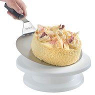 VonShef Stainless Steel Pizza Peel, Cake Lifter, 10 Inch Diameter - For Cakes, Pizzas, Pies,Tarts N7