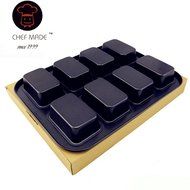 N J Z Y 8 Cup Non-Stick Steel Cakes Bakeware Baking Mold Muffins Pan Muffins Cup Cupcake Maker N4