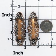 Victorian Scroll Work Silicone Mold Food Safe Fondant, Chocolate, Candy, Resin, Polymer Clay, Craft, Jewelry Food... N4
