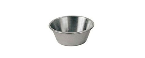 Update International SC-15 1.5 Oz. Stainless Steel Sauce Cup - Set of 6 Dozen