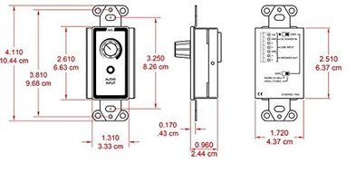 RDL D-PA3 3.5 Watt Audio Amplifier N2