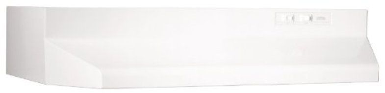 Broan 524201 Under-Cabinet Range Hood, 42-Inch 100 CFM, White N2