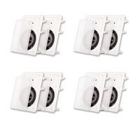 Acoustic Audio CS-IW630 In Wall 6.5" Speakers 3 Way Home Theater 2400 Watt 4 Pair Pack CS-IW630-4PR