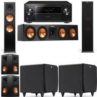 Klipsch RP-280F Tower Speakers-RP-450C-SDS12-5.2-Pioneer Elite SC-85