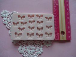 Tiny Butterflies Silicone Mold By Oh! Sweet Art FDA Approved for Food N2