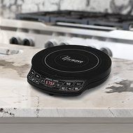Cooktop Premium Induction Nuwave Portable Smooth Surface Single Kitchen Cookware in Titanium Black N2