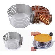 Generic Adjustable Circle Cake Mould Layered Cake Mould Round Scalable Mould Expandable Mousse Ring 9&quot;-12&quot; N2