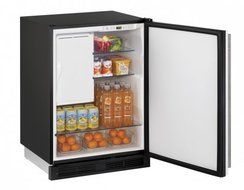 U-Line UCO1224FW00B 24&quot; 1000 Series Built In Counter Depth Compact Refrigerator with 4.2 cu. ft. Capacity, in... N3