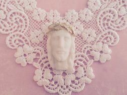 Jesus II, First communion Silicone Mold By Oh! Sweet Art FDA Approved for Food N3