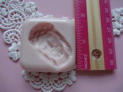 Jesus II, First communion Silicone Mold By Oh! Sweet Art FDA Approved for Food N4