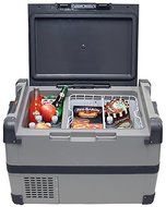 Max Burton 6989 Portable Fridge / Freezer 53 QT, 12V / 24V, No ice required, Temperature -7&ordm;F to 53&ordm;F, Steel reinforced... N3