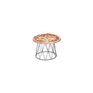 American Metalcraft DPS797 Contempo Black Drum 7"H Pizza Stand