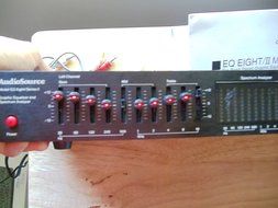 AudioSource Graphic Equalizer and Spectrum Analyzer Model EQ Eight/II N5